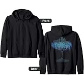 Binary Tree Coding Computer Programmer Coding Zip Hoodie