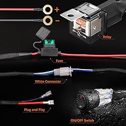 LED Light Bar Wiring Harness Kit Auto Power Plus