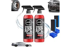 RIVLADE Xtreme APC, Xtreme APC All Purpose Degreaser, Xtreme All Purpose Cleaner, Mad Extreme APC Cleaner, Mad Xtreme APC, Multi-Purpose Xtreme Degreaser Dirt and Grease Remover (2 Pcs)