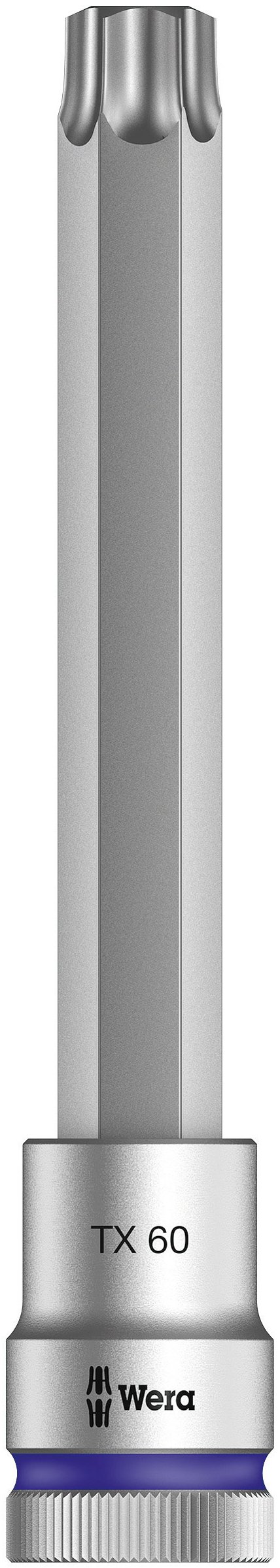 Wera 8767 C HF TORX® Zyklop holding function bit socket, 1/2" drive, TX 60x140mm, 05003858001