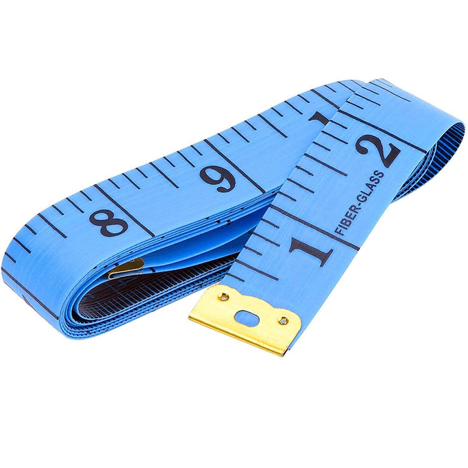 New Horrizon - SOFT 60" 1.5M 150cm SEWING CLOTH TAILOR FLAT FIBERGLASS TAPE BODY MEASURING MEASURE RULER DRESSMAKING