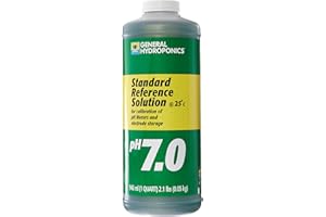 General Hydroponics PH 7 Calibration Solution for Gardening, 1-Quart