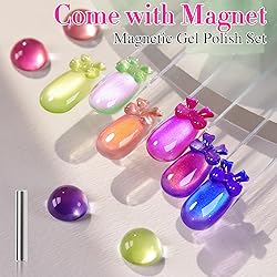 Double Rhythm Fruit Cat Eye Gel Nail Polish Set of