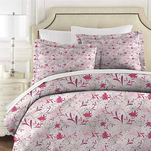 Floral Twin Size Sheet Set3 Piece Set,Bedding Set Bedding Set Full