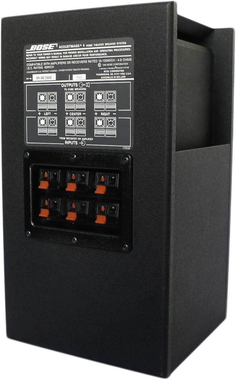 bose acoustimass 4 home theater speaker system