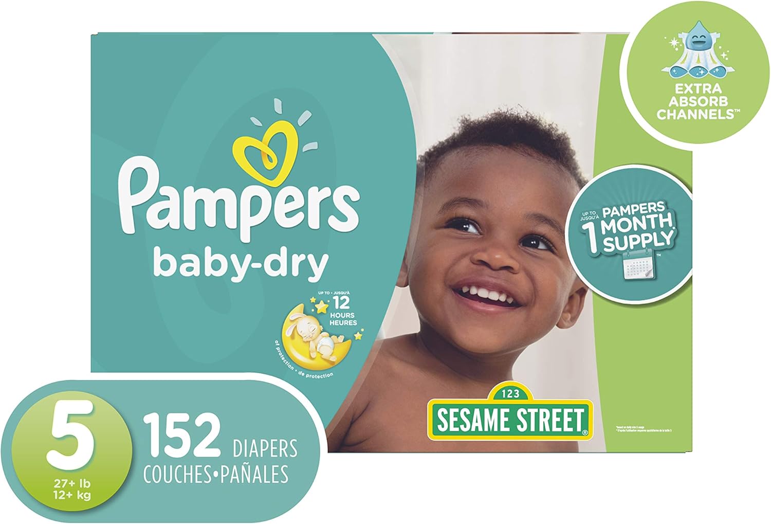 pampers baby dry 5