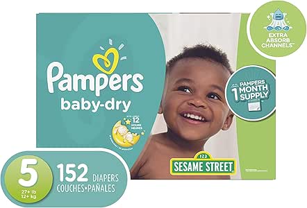 pamper baby dry 5