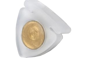 Professional Model Menuhin Shield Type Violin Viola Mute (White)