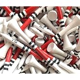 TRUESTRIKE Premium Wood Golf Tees &ndash; 3&frac14;" Durable Bamboo Performance Tees (100 Pack) &ndash; Made in USA &ndash; Bulk Value Pack