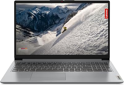 Lenovo IdeaPad 1 15in AMD Ryzen 5 7520U 16GB RAM 512GB SSD Windows 11 Home in S
