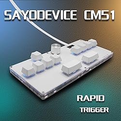 BTXETUEL SayoDevice CM51 Rapid Trigger Keyboard for