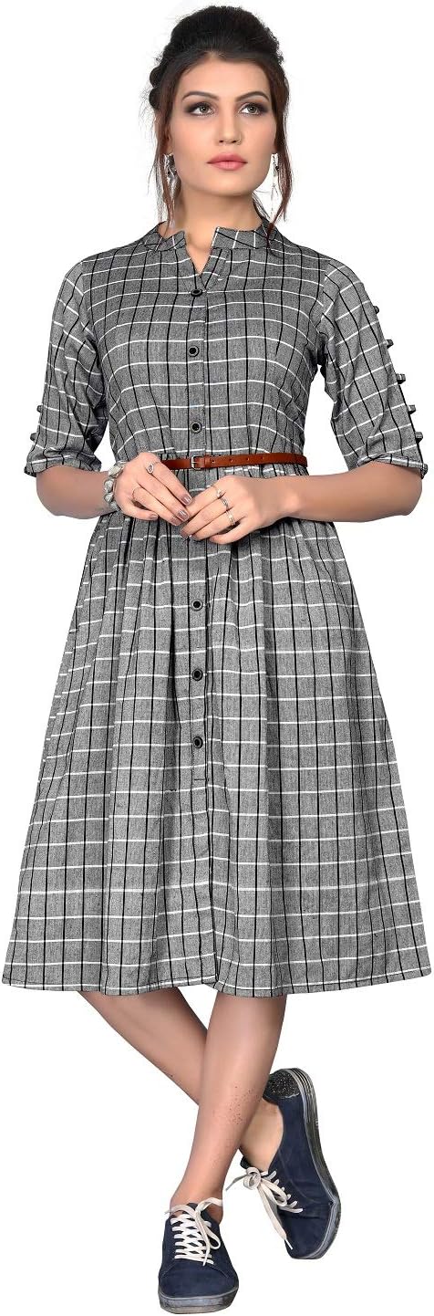 DiEGO Cotton Skater Dress