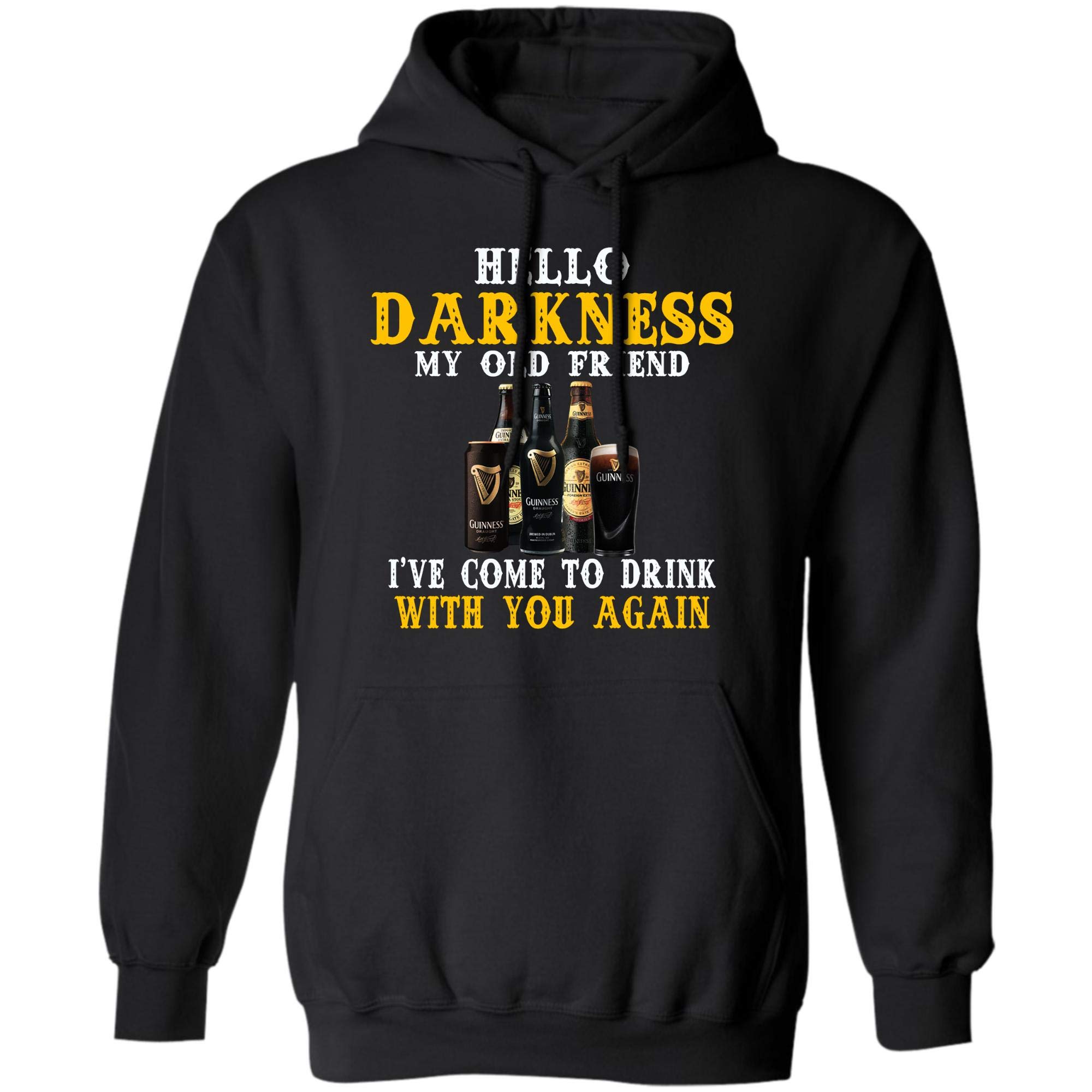 Hello Darkness My Old Friend Shamrock Beer Funny St Patrick Shirts