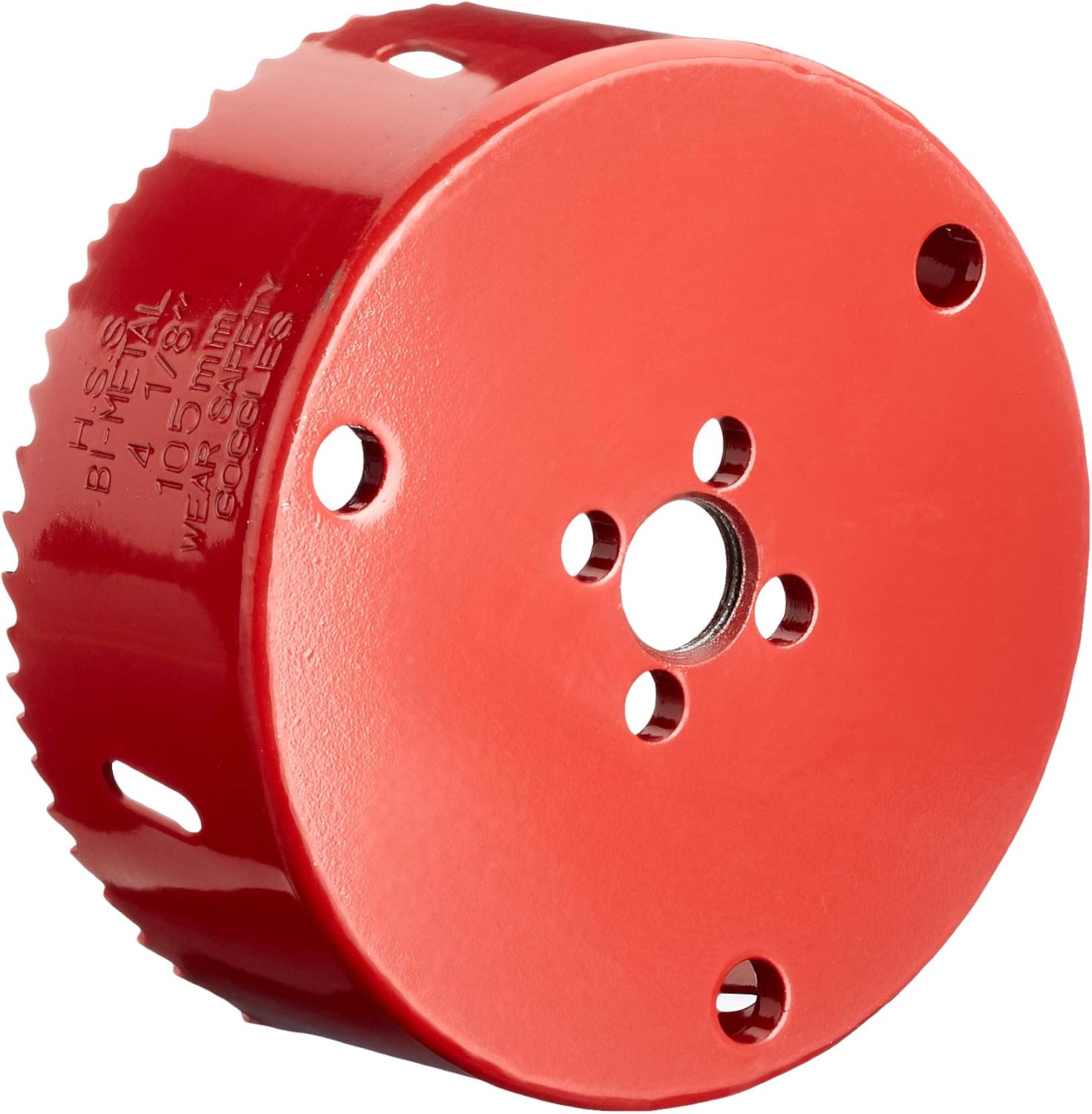 Ruko HSS Bi-Metal Hole Saw with Varied Toothing, Red Finish, 105 mm Diameter, R106105 - Image 3