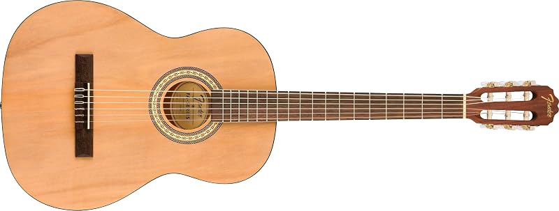 Fender FA-25N Classical Acoustic Guitar Natural Walnut Fingerboard
