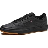 Reebok Club C 85 Mens Tennis Shoes, Casual Fashion White Sneakers for Men