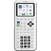 TI-84 Evo Graphing Calculator Texas Instruments, White | Intuitive Icon-based Homescreen, USB-C Charging, Python Programming, Faster Performance, Bigger Graphs than TI-84 Plus CE
