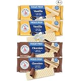 Voortman Sugar Free Chocolate Wafers 9oz Bag Pack Of 4 Amazon Com Grocery Gourmet Food