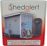 Wireless Shed Alarm 113dB Vibration Tech Waterproof Easy Install Garage Security view 11