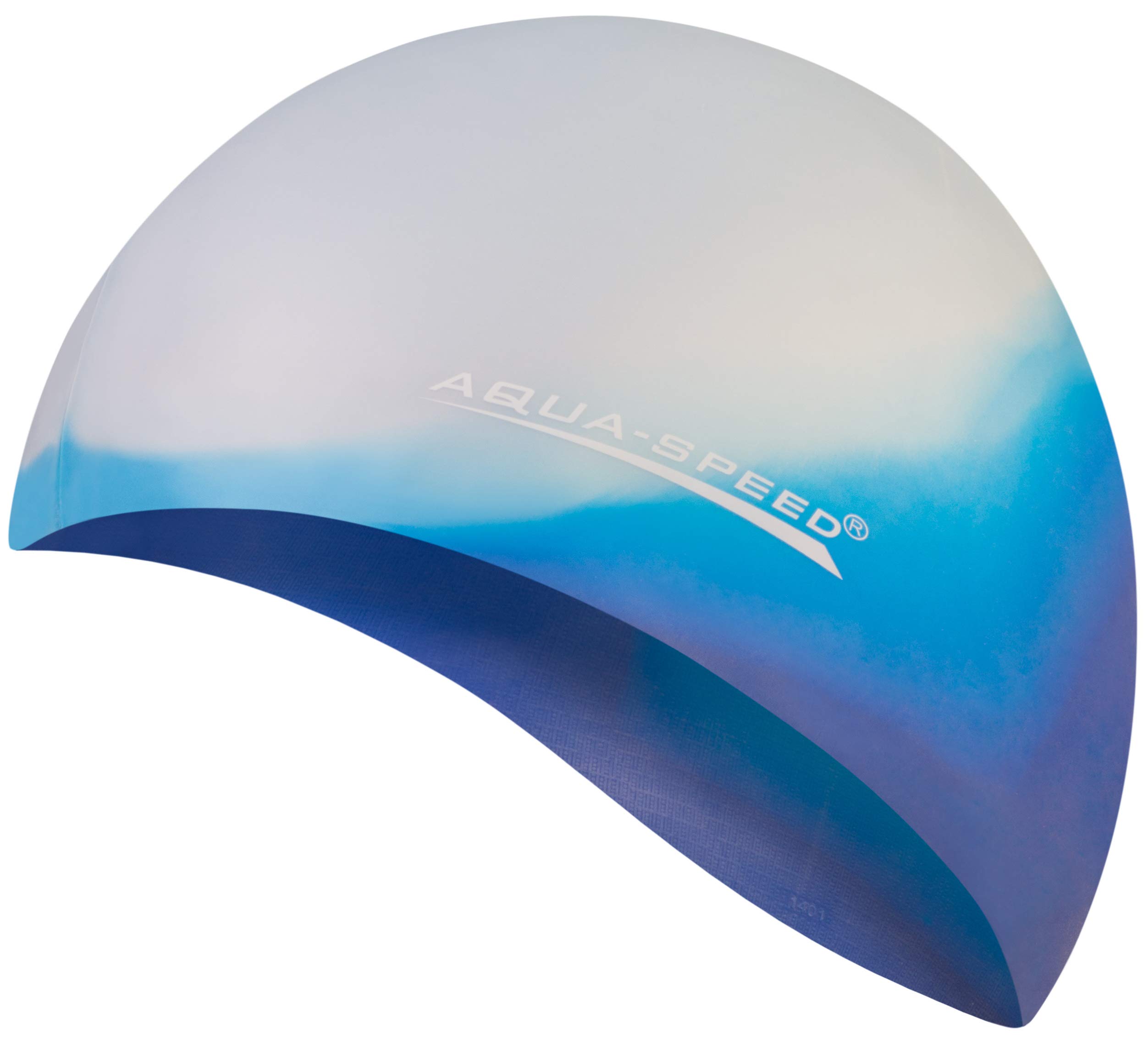 Aqua Speed BUNT Colourful swim cap + microfibre towel | adult | child | swimming cap | silicone | tearproof | waterproof | 19. colourful / 42