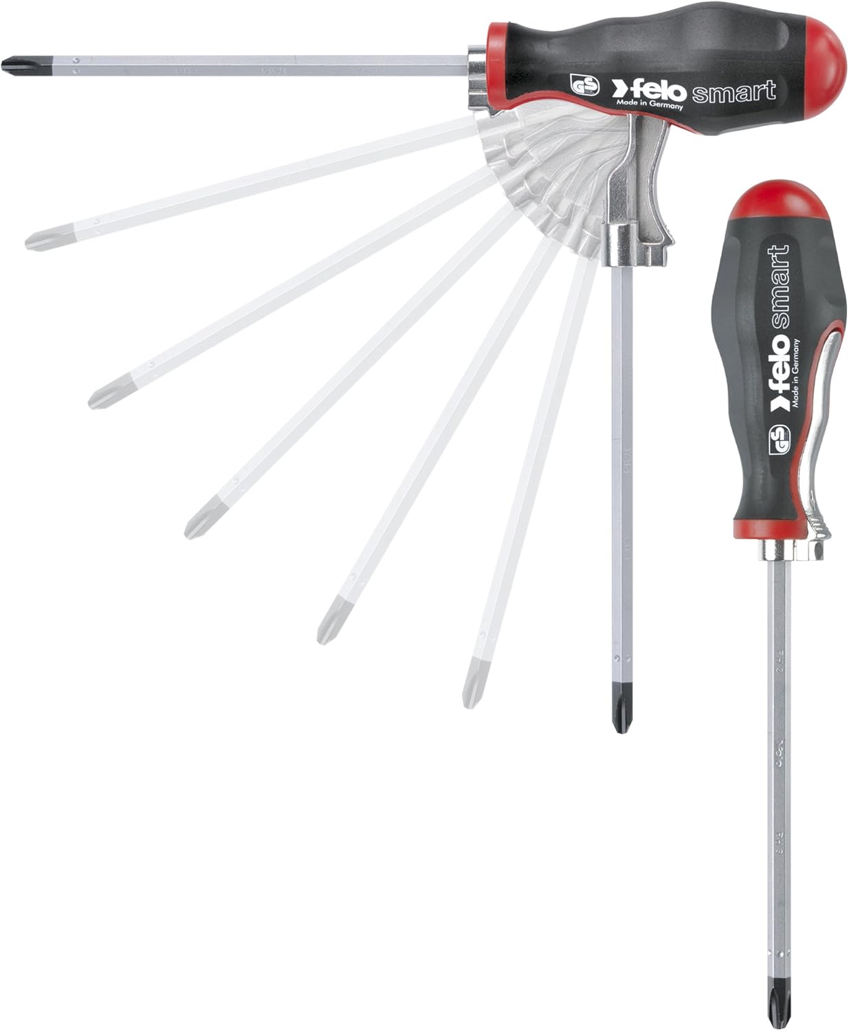 Felo Smart 060 813 06 Screwdriver Set 13 Pieces, Multi-coloured - Image 3