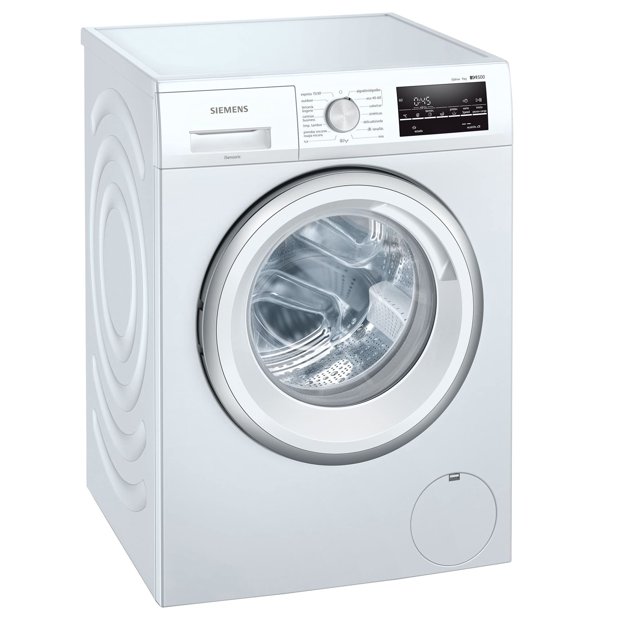 Siemens-iQ500-WM12UT64ES-Lavadora-de-Libre-Instalacion-Carga-Frontal-9-kg-de-capacidad-clase-C-Blanco