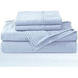 Deep Pocket Penguin Fleece Sheets- Double Brushed Microfiber Flannel Sheets Pillowcases- Luxury, Soft and Smooth Flannel Flee