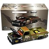 HTLNUZD 1/64 Alloy Racing Car for Chevrolet Silvera-do Chas-e 153 Model Sumatran Rhino Adult Diecast Model Vehicle Limited Edition