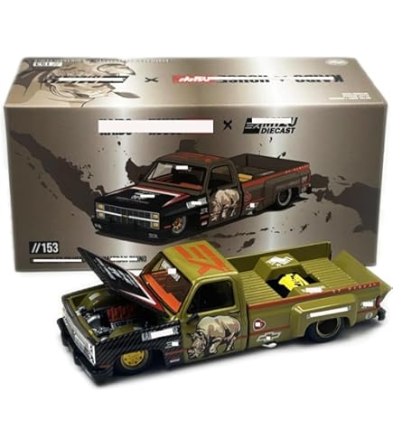 Amazon.com: M2 Machines 1973 Chevy Custom 10 The Foreman (1:64