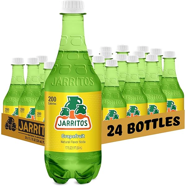 Amazon.com : Jarritos Soda, Grapefruit, Bottle, 12.5 Fl Oz