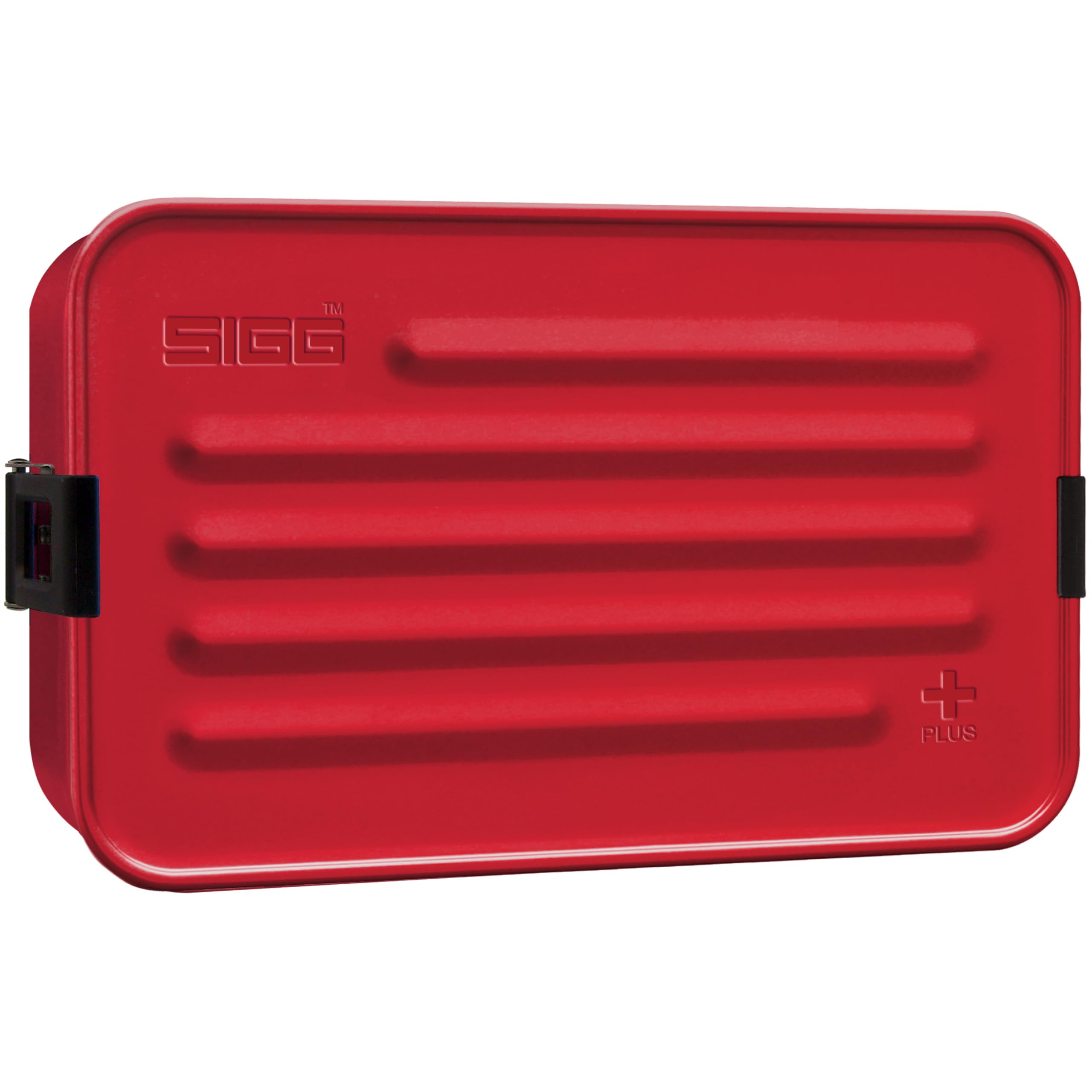Sigg Switzerland Unisex's Aluminium Metal Box Plus L 22.5 x 14.5 x 6 cm in Red, Large