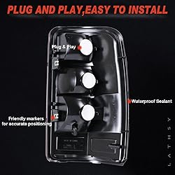 Lathsy Tail Lights Compatible With 2000-2006 Chevy