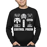 Tstars I Paused My Game to Be Here Sweater - Funny Gamer Long Sleeve Shirt for Boys and Girls - Youth Gaming Gift