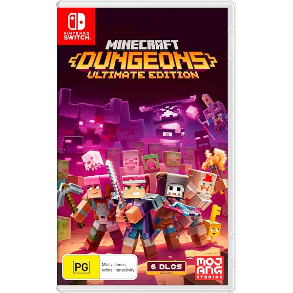 Minecraft & Minecraft Dungeonsセット Amazon.com: Minecraft Dungeons (Nintendo Switch) : Video Games