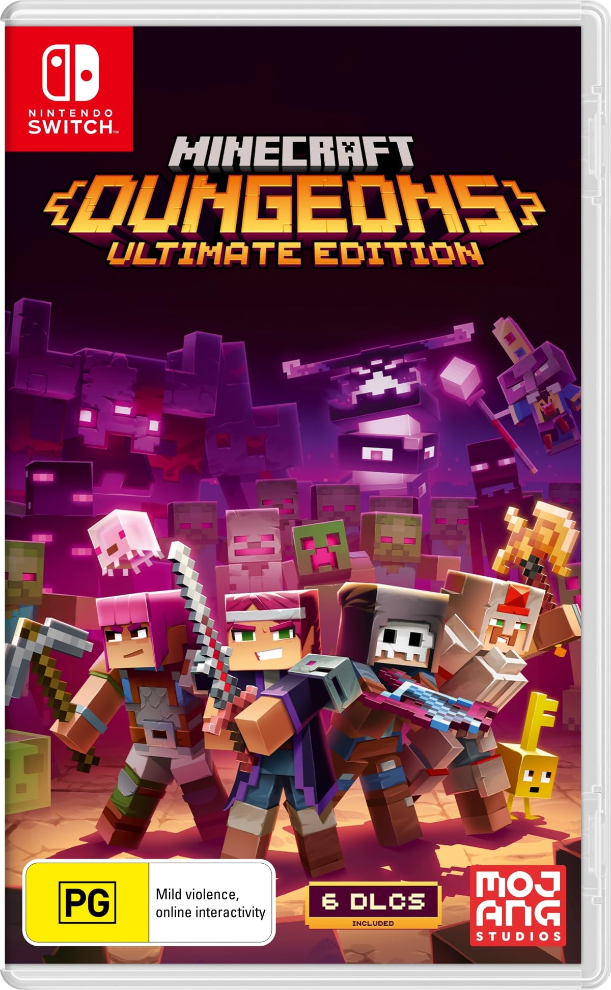 NINTENDO SWITCH Minecraft Dungeons (Ultimate Edition) - For Nintendo Switch
