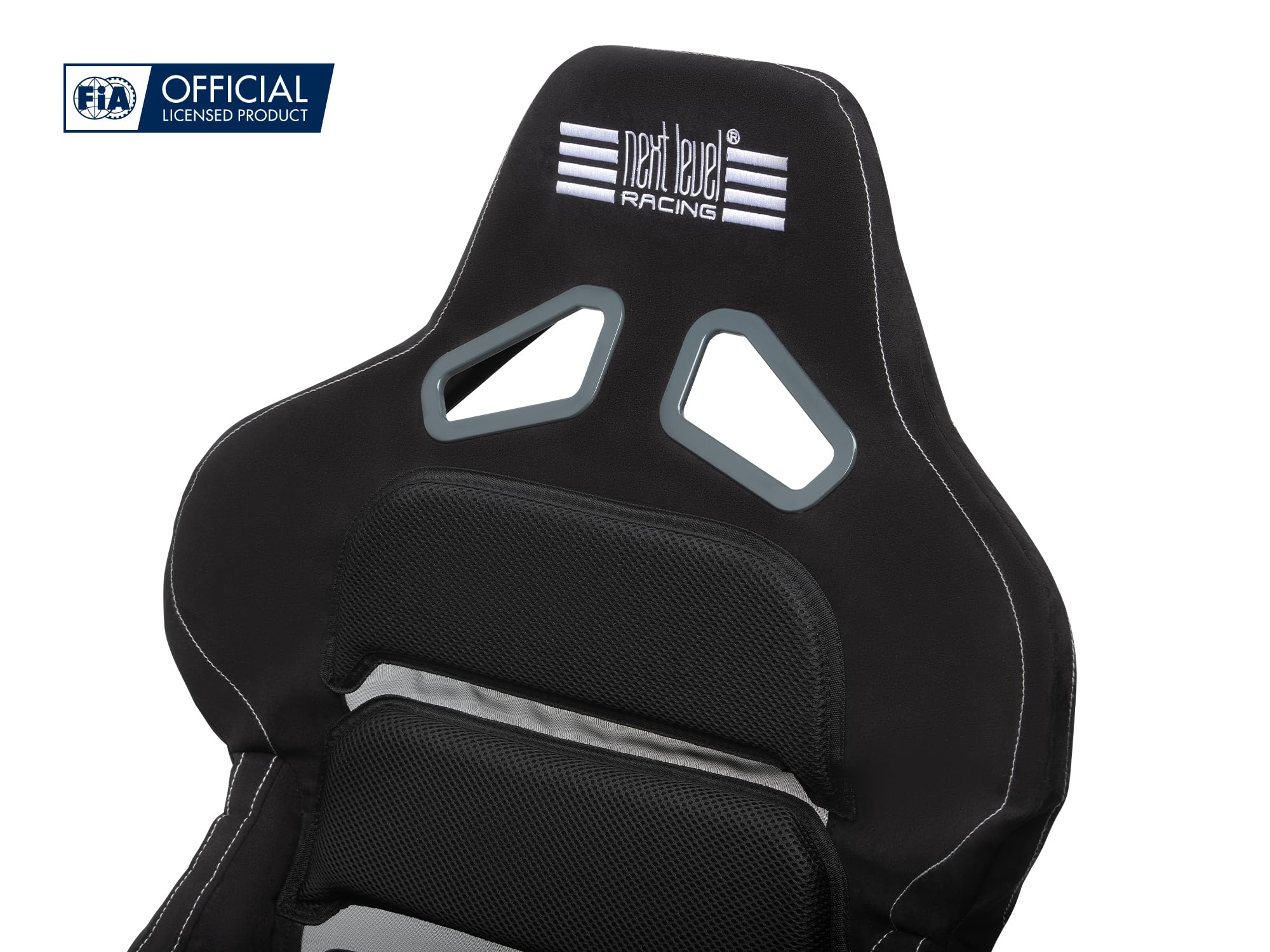 Next Level Racing NLR-S031GR GTLite Pro Foldable Racing Cockpit – Grey Edition (NLR-S031GR)