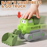 Lehoo Castle 6-in-1 Construction Toy Car Set Digger Bulldozer Rollers for view 3