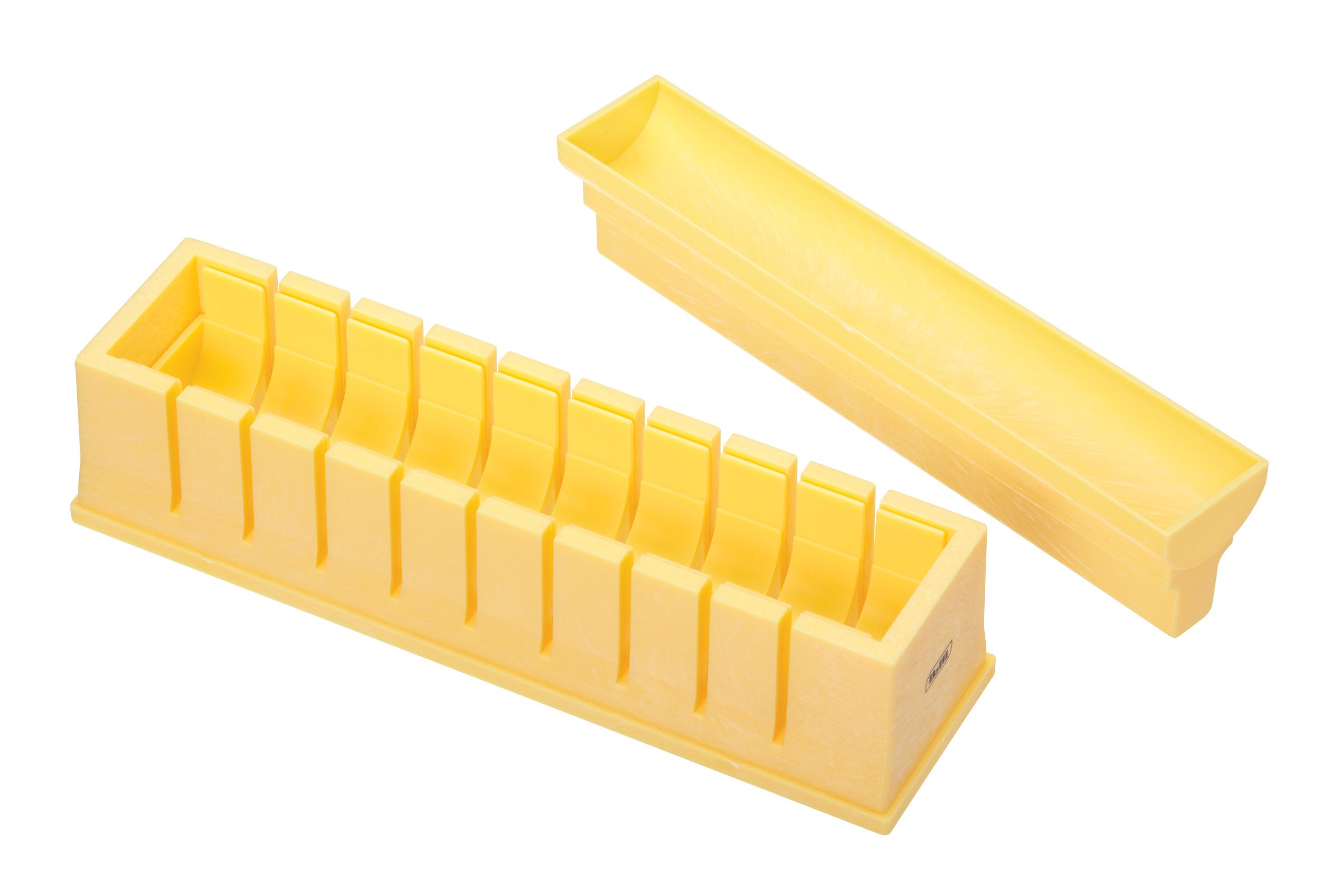 KitchenCraft World of Flavours Japanese Style Sushi Making Kit, Yellow, 23 x 6 x 7 cm