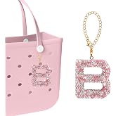 NZNDB Bag Charms for Bogg Bag Accessories, bogg bag accessories charm for Women Girls, personalized letters Decorative for Bitty Bogg Bag Handbags Beach Totes bags