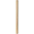 300 - Blank Newel Post - 3 X 48 Square Wood Box Ghana
