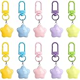 Framendino, Cute Star Keychains Small Star Keychain Chubby Star Key Chains Key Ring for Women Bag Decor