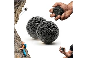 2Pcs Callus Balls for Hand, Moon Grip Ball, Grip Training for Rock Climbing, Hand Strength Trainer for Weightlifting, and Gym