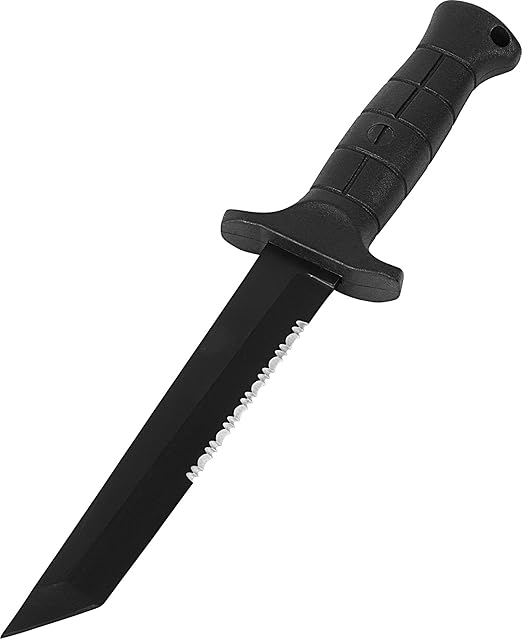 normani BW Kampfmesser mit Kunststoffscheide inkl. Gürtelholster Executor