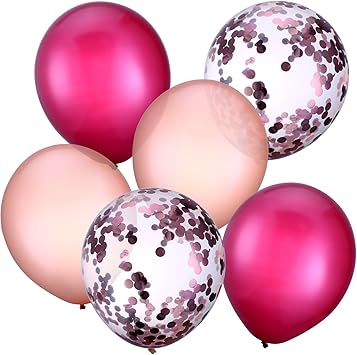 Jovitec 30 Pieces 12 Pouces Ballons En Latex Ballons De Confettis Pour La Decoration De Fete D Anniversaire De Mariage Vin Rouge Et Or Rose Amazon Fr Jeux Et Jouets Jovitec 30 Pieces 12 Pouces Ballons En Latex Ballons De Confettis Pour La Decoration De Fete D Anniversaire De Mariage Vin Rouge Et Or Rose Amazon Fr Jeux Et Jouets
