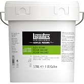 Liquitex Professional Fluid Medium, 3.78L (128-oz), Gloss | Increases Surface Gloss Color Depth &amp; Transparency, Lowers Viscosity, Gives Increased Flow, Maintains Paint Adhesion