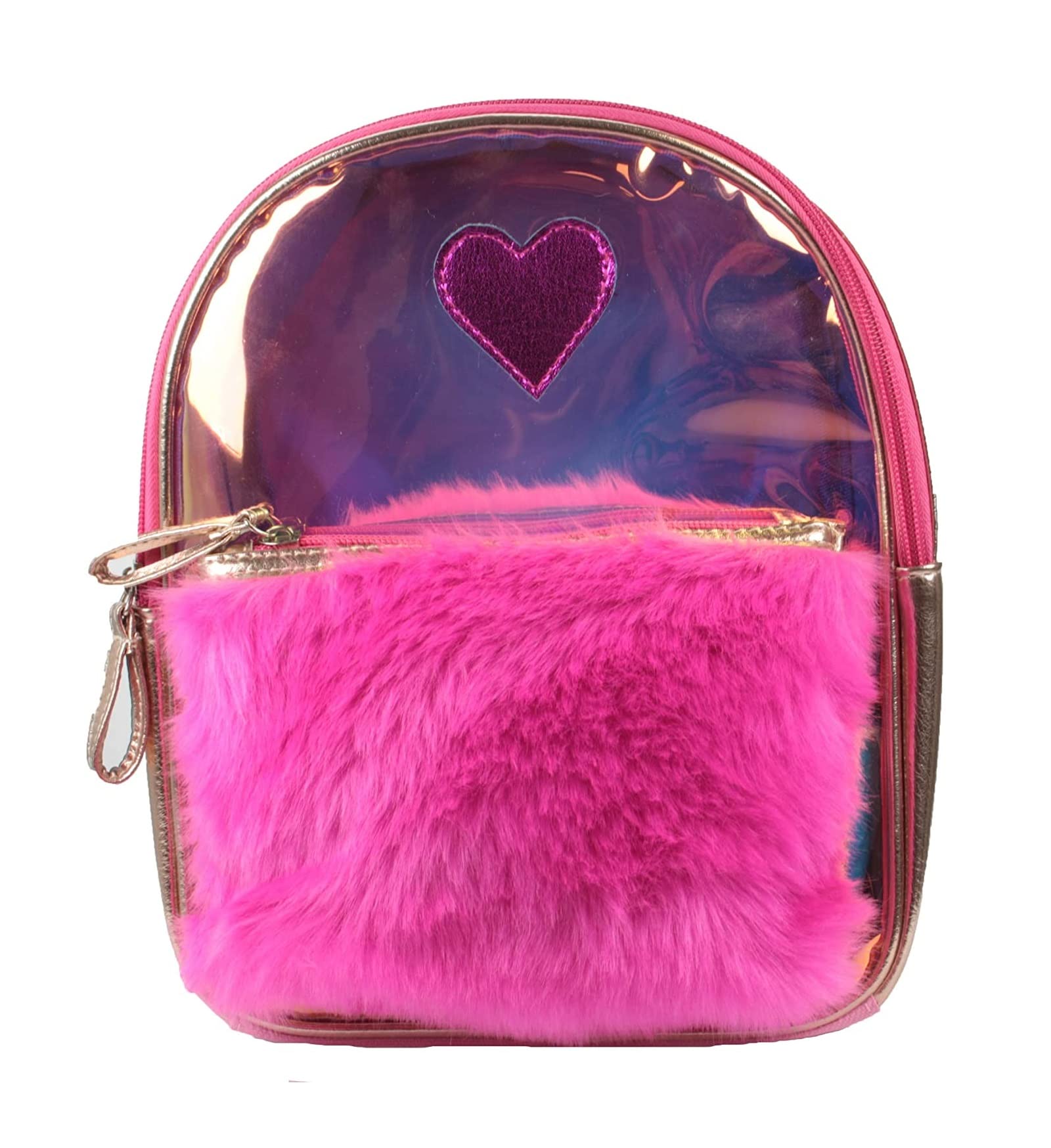 William Lamb Girls Pink Mini Backpack 26cm