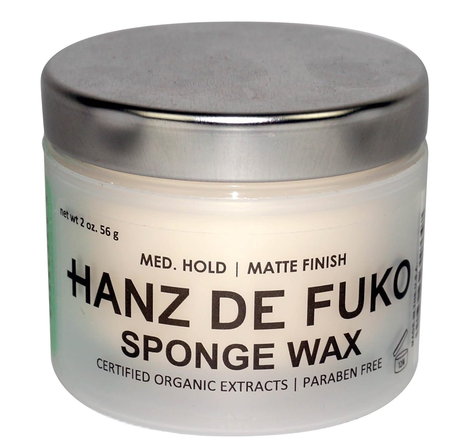 Buy Hanz De Fuko Sponge Wax Mens Hair Grooming 2oz Medium Hold