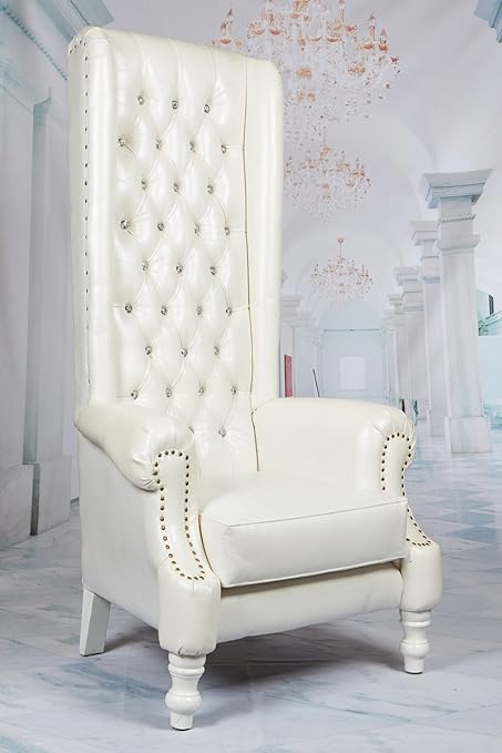 Amazon Com Theodore High Back Wing Throne King Queen