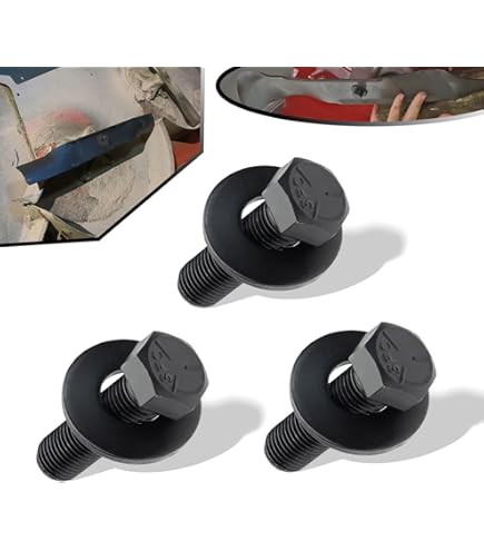 Amazon.com: Rotary 12633 Pack of 3 Blade Bolts for eXmark : Patio
