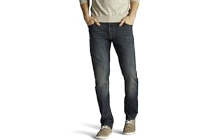 Lee Men's Big & Tall Performance Series Extreme Motion Straight Fit Tapered Leg Jean